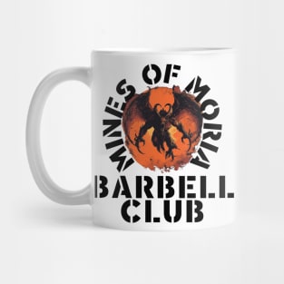 Mines of Moria Barbell Club Mug